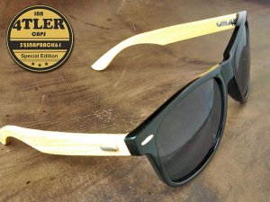 Holz Sonnenbrille "Black Edition"