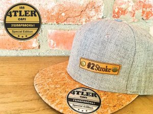 "#2Stroke" Innviertler Cap mit Korkschild