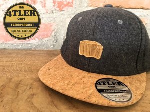 "Zieharmonika- Holzlogo" Innviertler Cap mit Korkschild